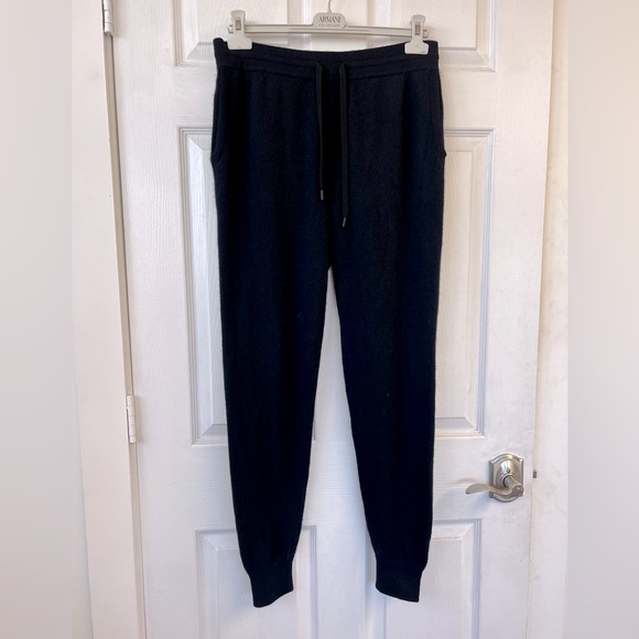 Naadam Navy Cashmere Sweatpants